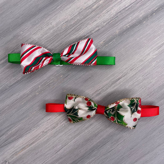 Holly Jolly - 8 Adjustable Bow Tie Neckwear