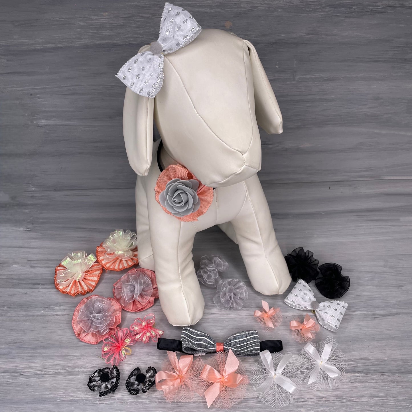 Peach & Black Collection - Medium- 22 Piece Assortment