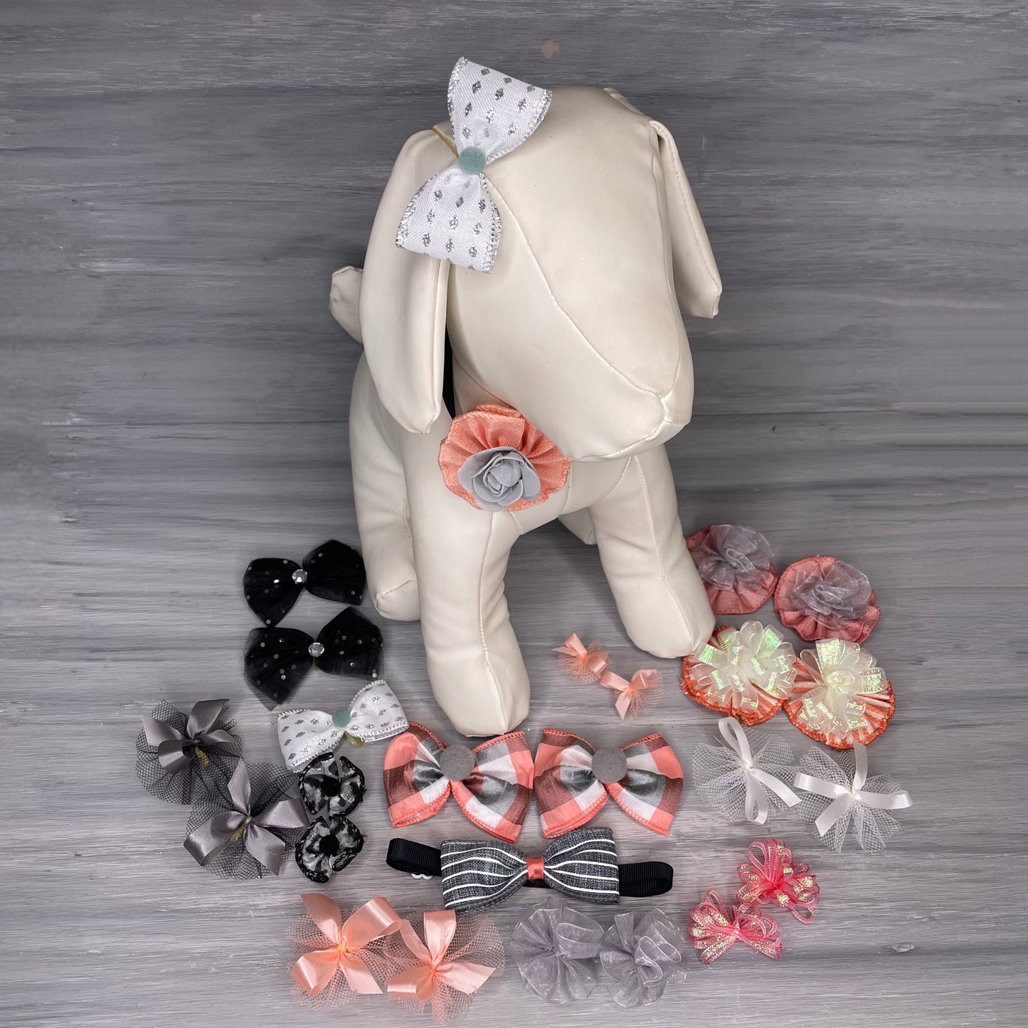 Peach & Black Collection - Large- 26 Piece Assortment