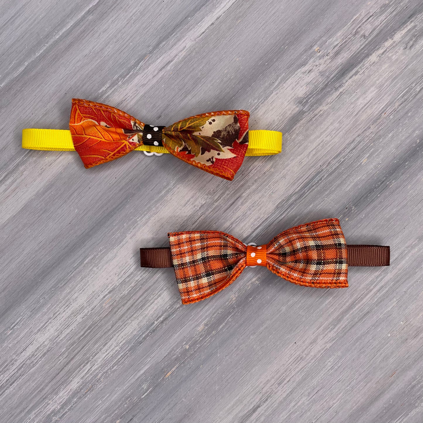Leafy - 8 Adjustable Bow Tie Neckwear