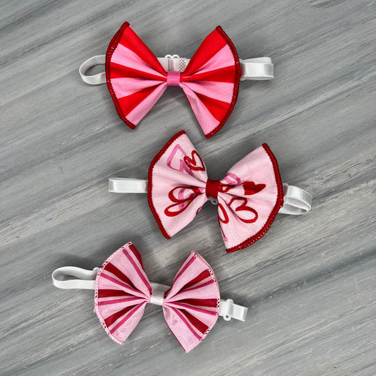 Endless Love - Jumbo Bow Tie - 3 Large Neckties