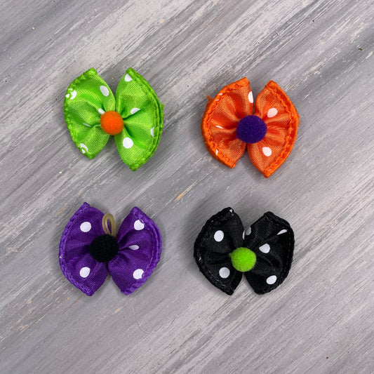 Spooky Spots - Tiny Topsy Turvy - 24 Tiny Bows