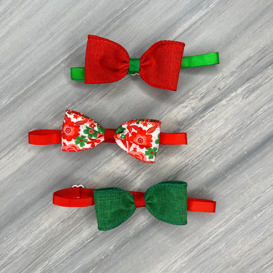 Red Rose - 8 Adjustable Bow Tie Neckwear