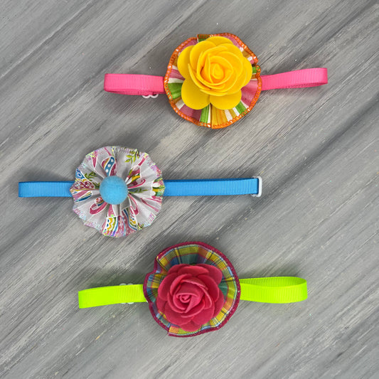 Easter Eggs - 9 Ruffled Pom Neckwear