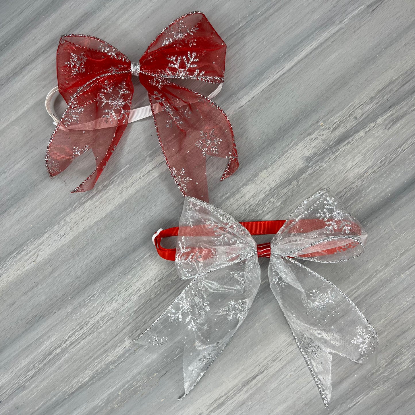 Winter Snow - Beautiful Belle - 4 Large Ties