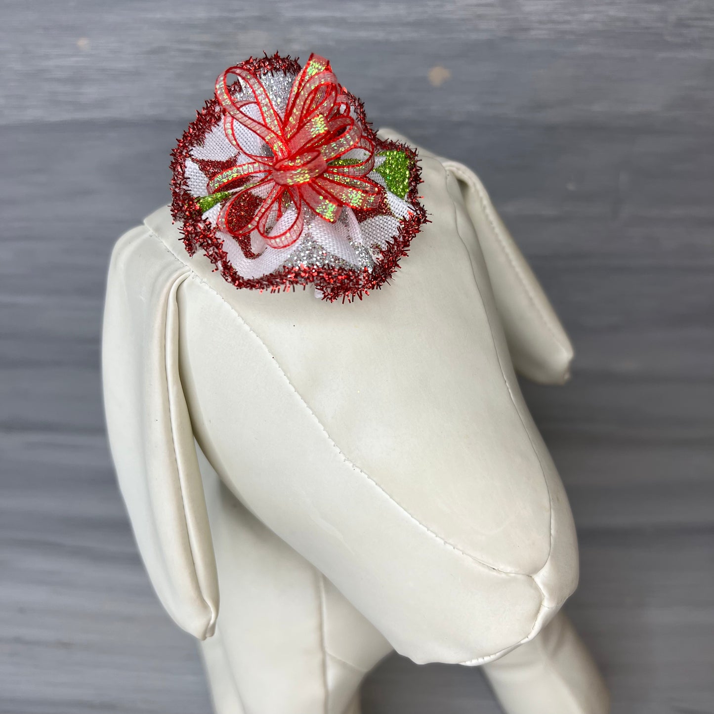 Holly Jolly - Tedi Bow - 12 Medium Bows