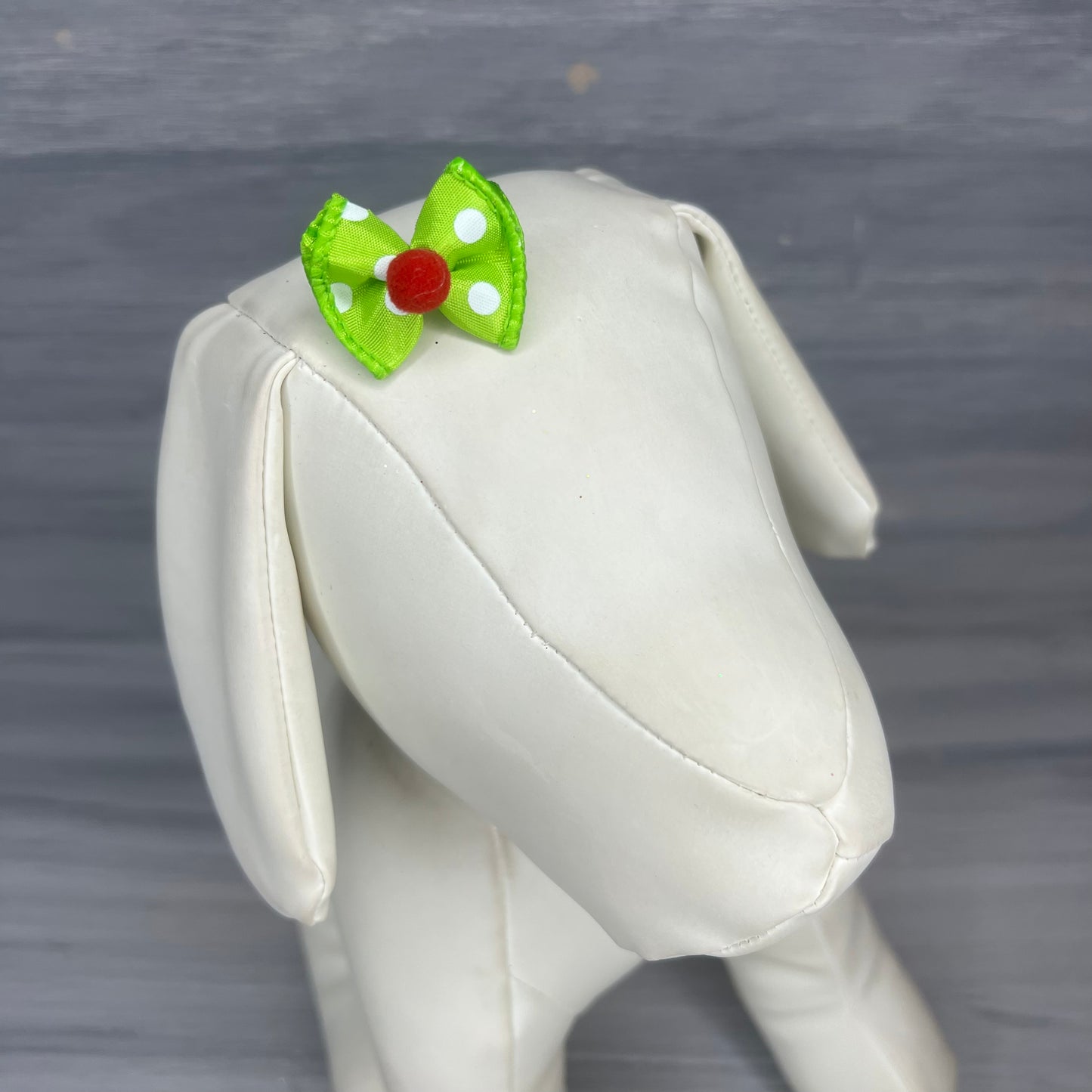 Christmas Dotties - Tiny Topsy Turvy - 24 Tiny Bows