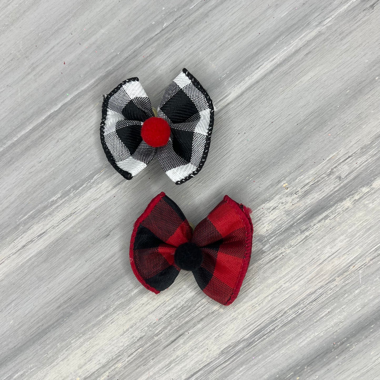Buffalo Check - Topsy Turvy - 12 Medium Bows