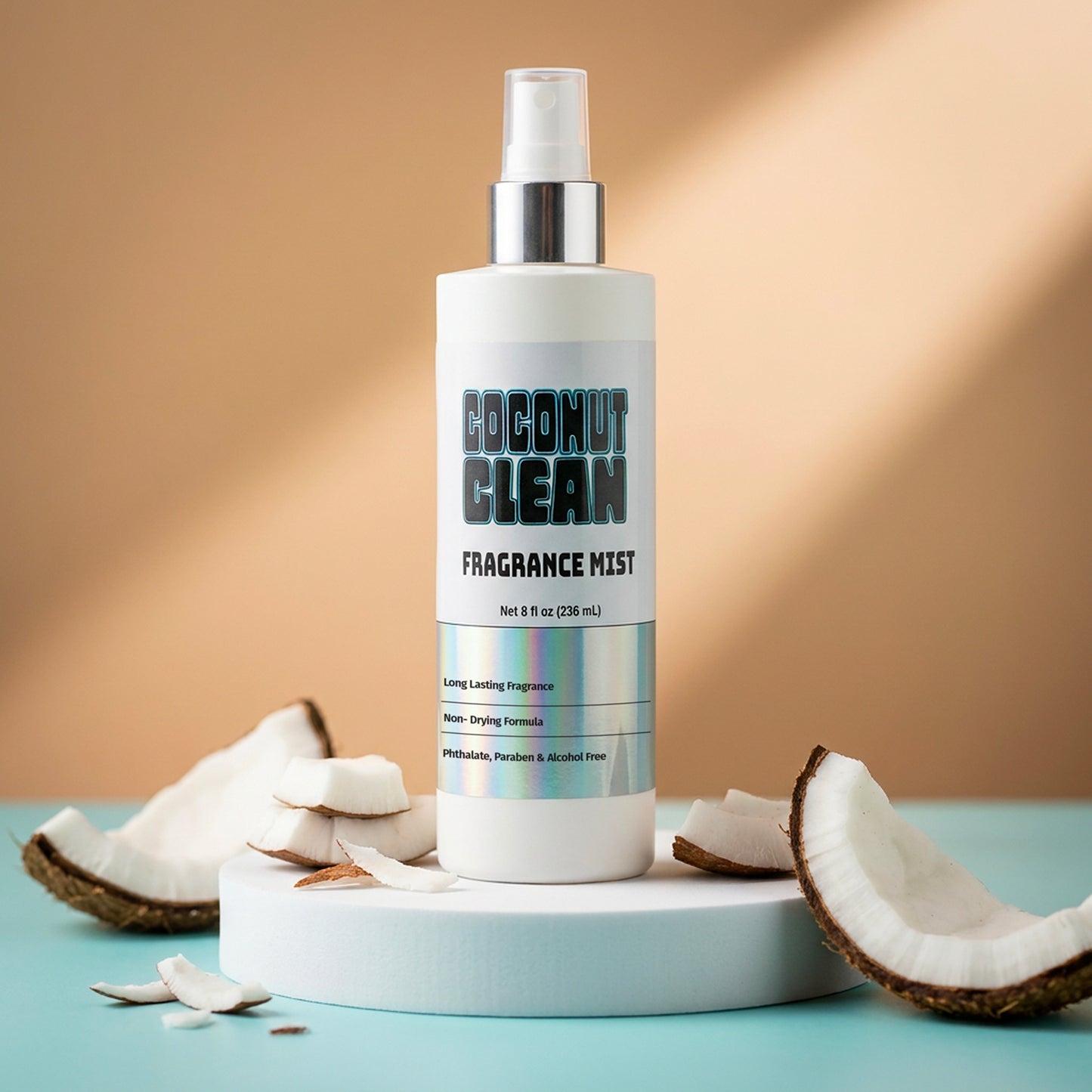 Shniff Fragrance Mist Coconut Clean 8oz