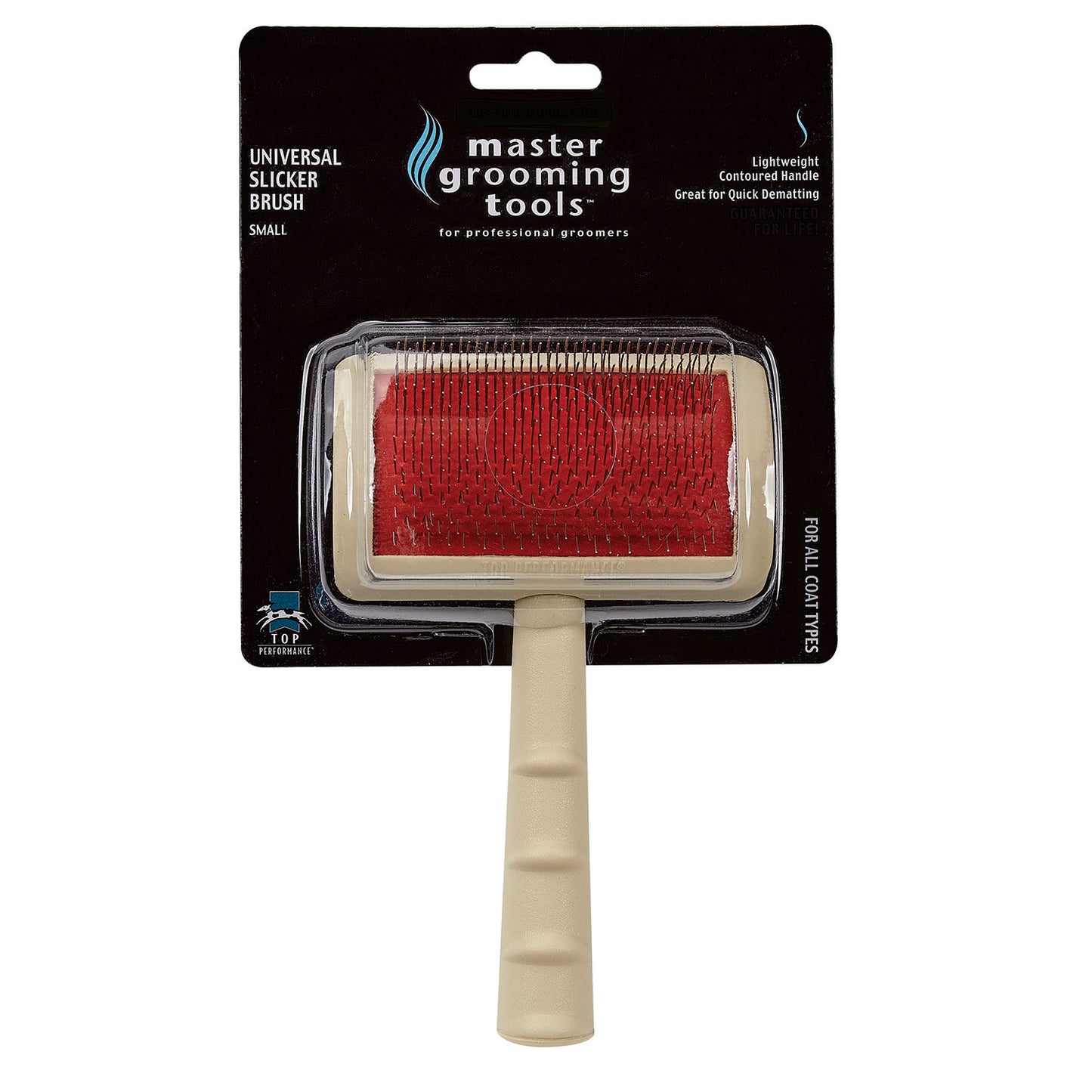Master Grooming Tools Universal Slicker Brush S White
