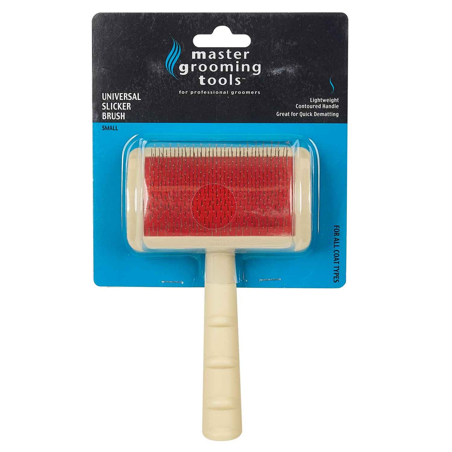 Master Grooming Tools Universal Slicker Brush S White
