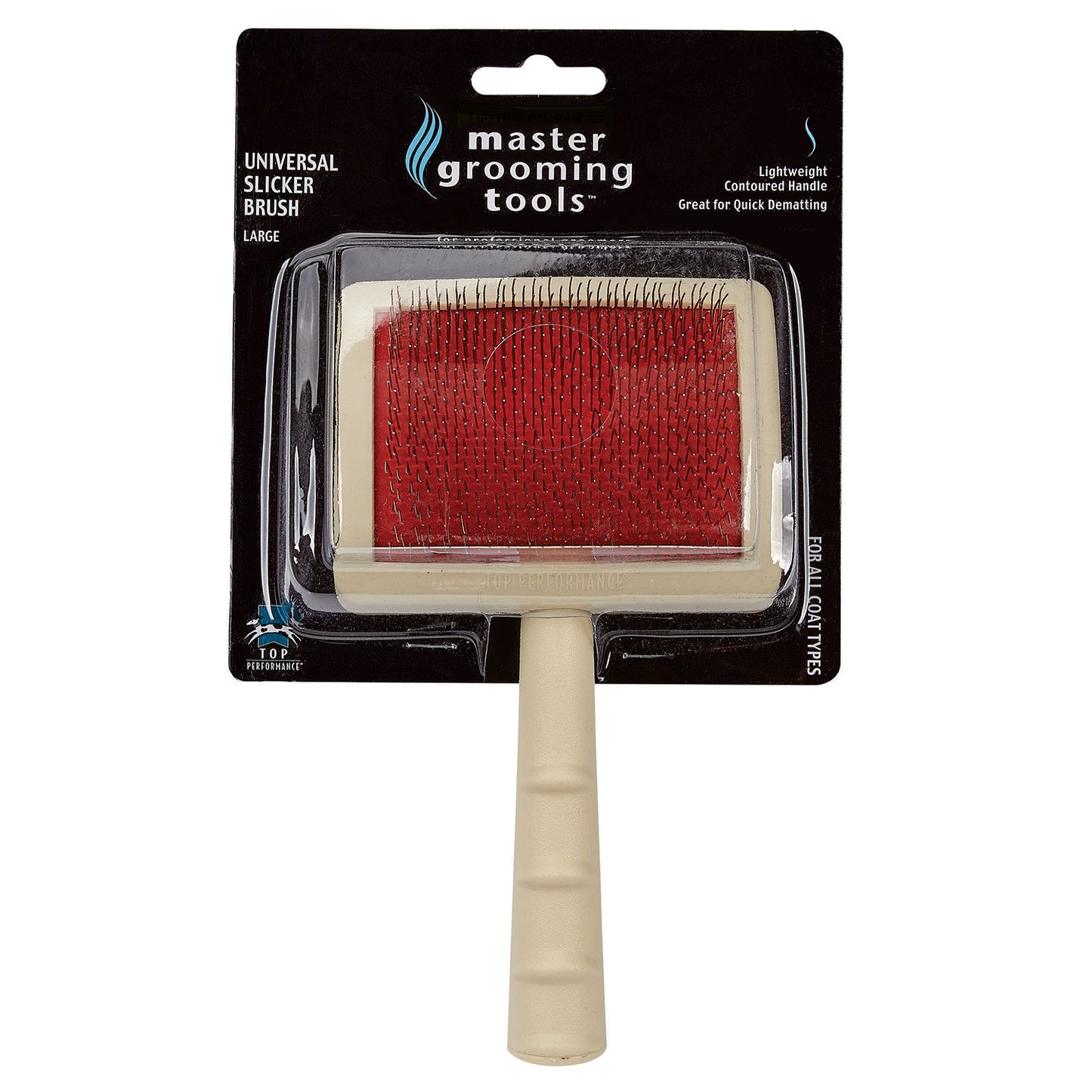 Master Grooming Tools Universal Slicker Brush L White