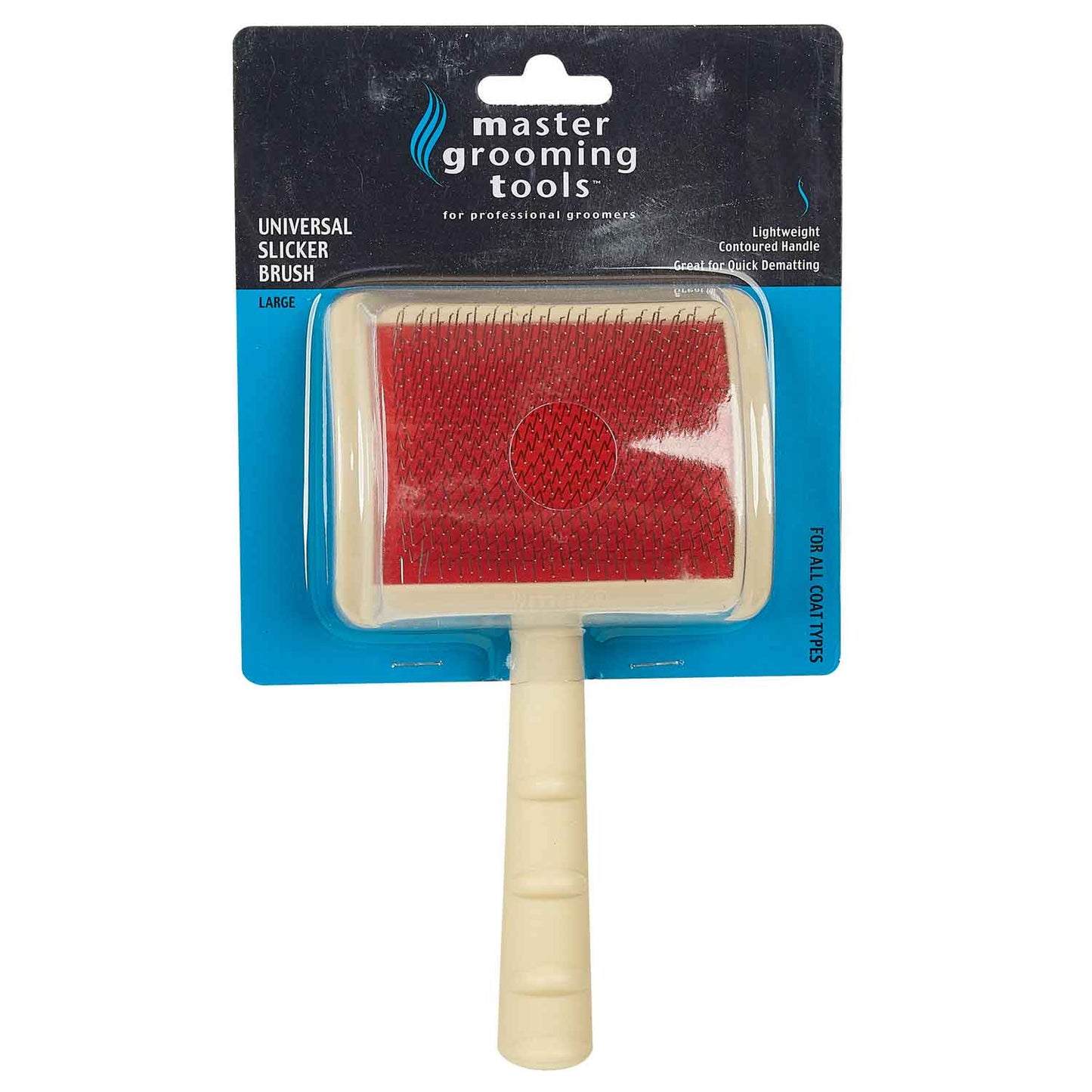 Master Grooming Tools Universal Slicker Brush L White