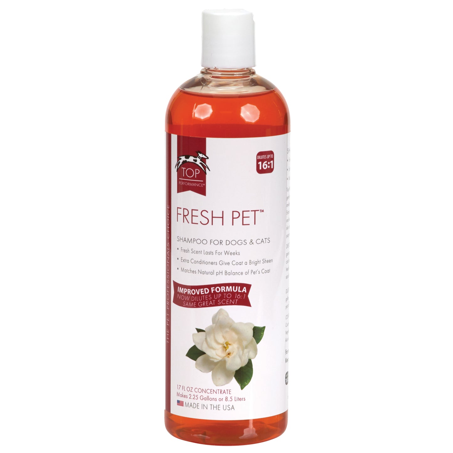 Top Performance Fresh Pet Dog Shampoo 17oz