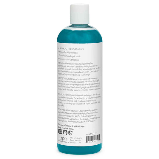 Top Performance Oatmeal Dog Grooming Shampoo 17 oz