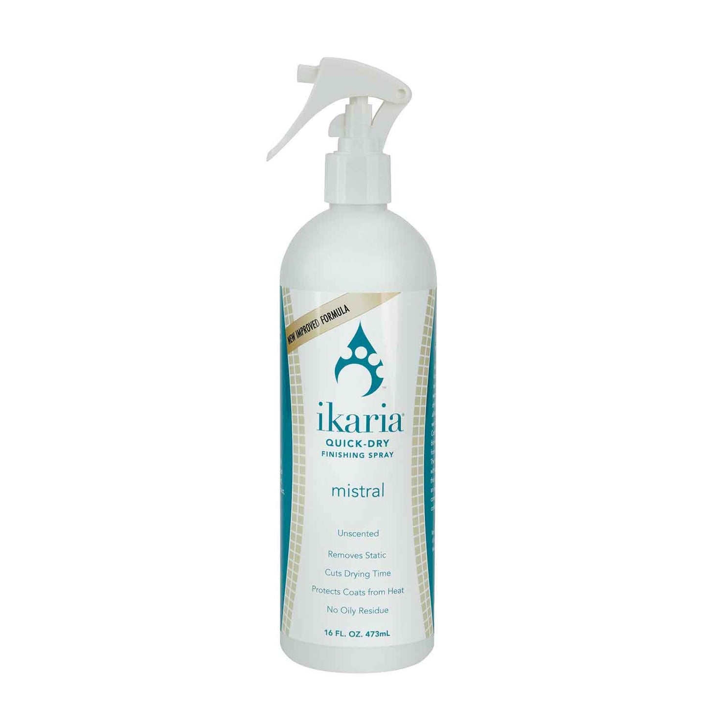 ikaria Dog Grooming Quick Dry Finishing Spray 16 oz