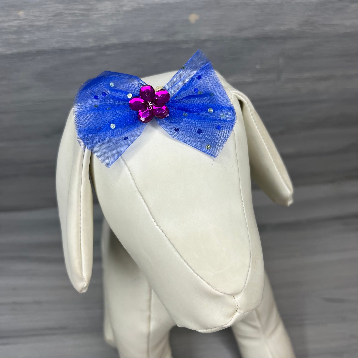 Sheer Blooms - Sheer Sparkle - 6 Medium Bows