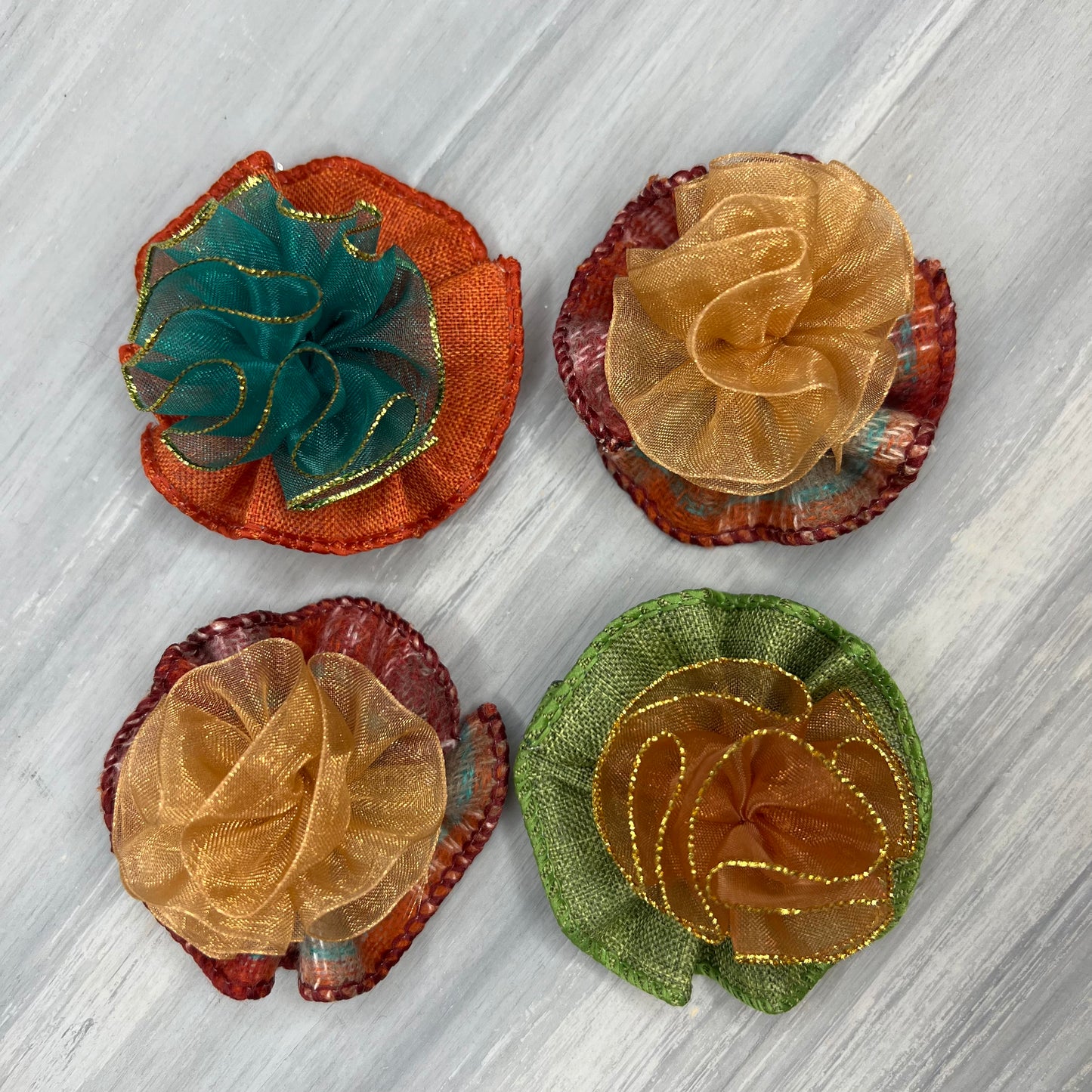 Pumpkin Spice - Tedi Bows - 12 Medium Bows