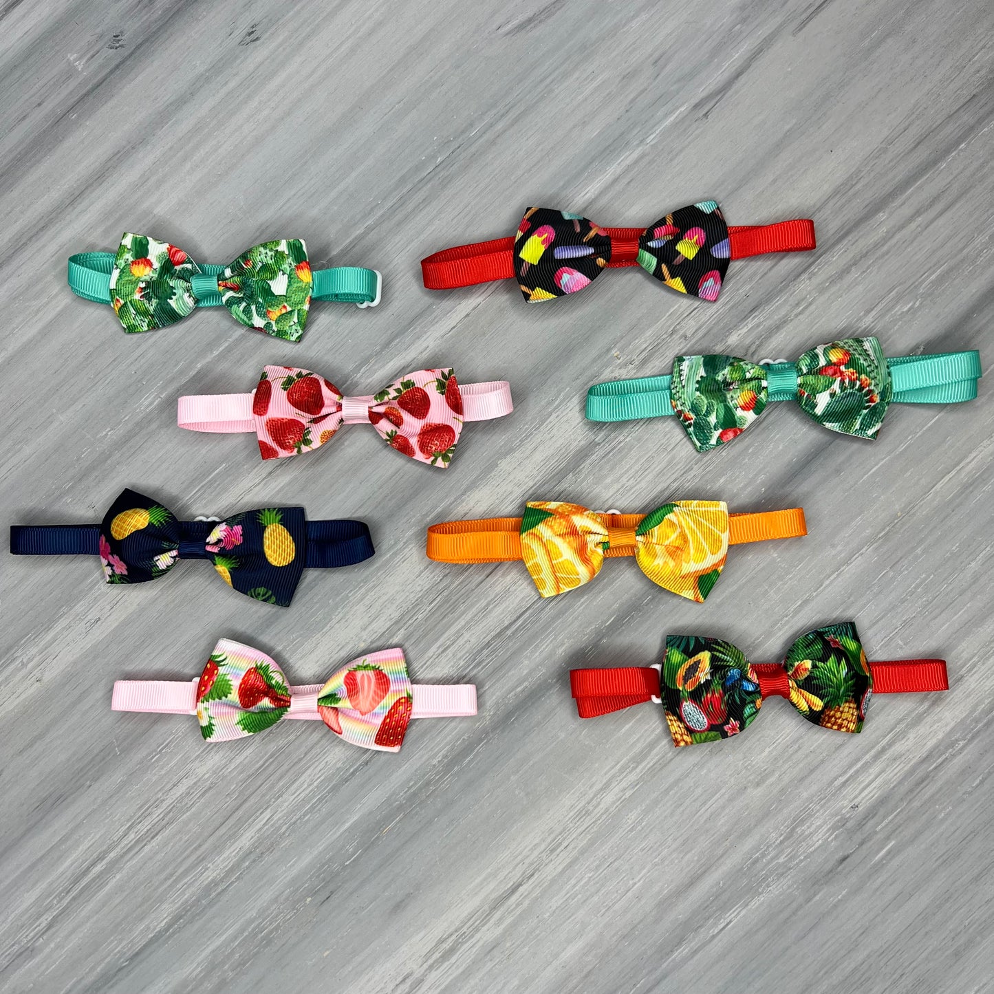 Summer - 8 Adjustable Bow Ties