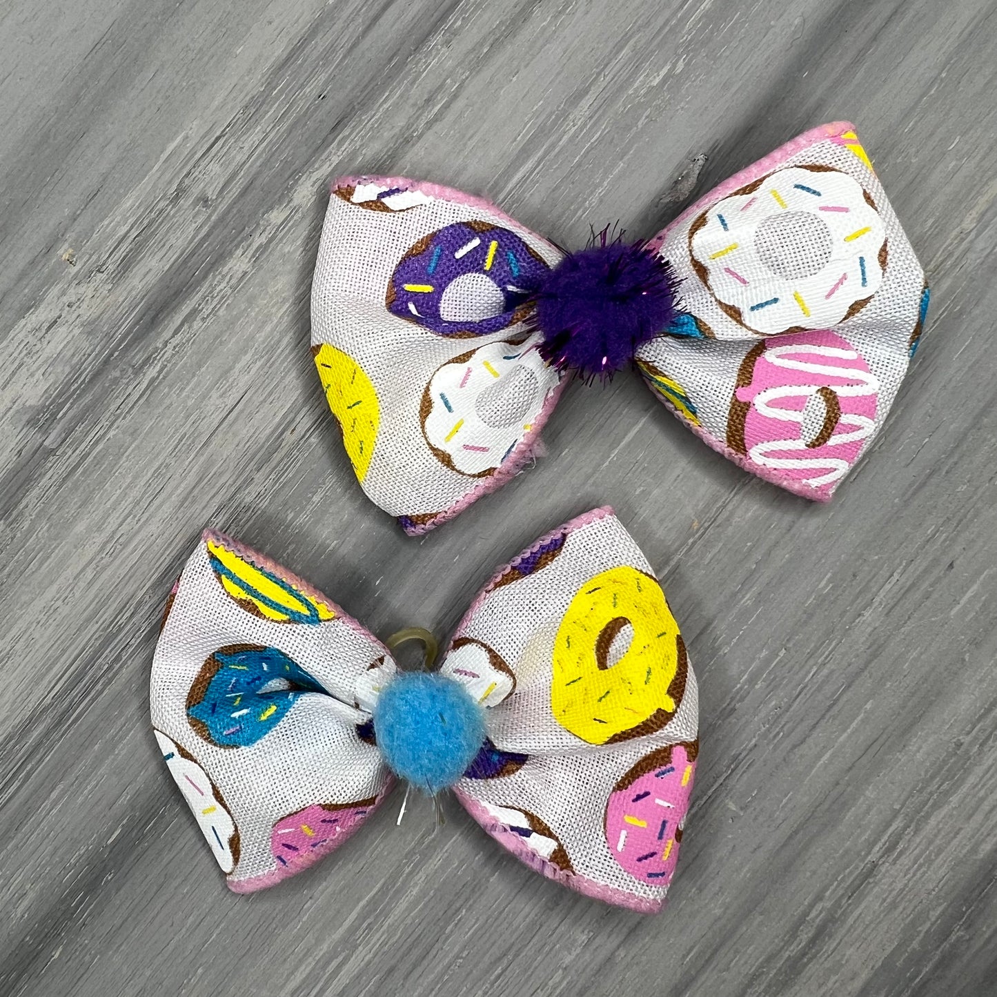 Sprinkled Doughnuts - Over the Top - 6 Large Bows