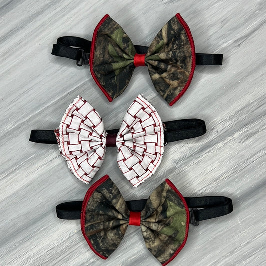 Hunting Season - Jumbo Bow Tie - 3 Large Neckties