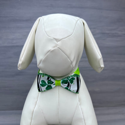 Shamrock - St. Patrick - 8 Adjustable Bow Tie Neckwear