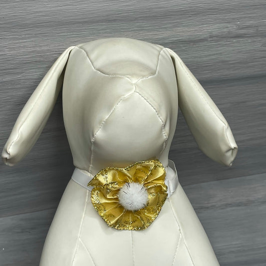 Designer - 9 Ruffled Pom Neckwear