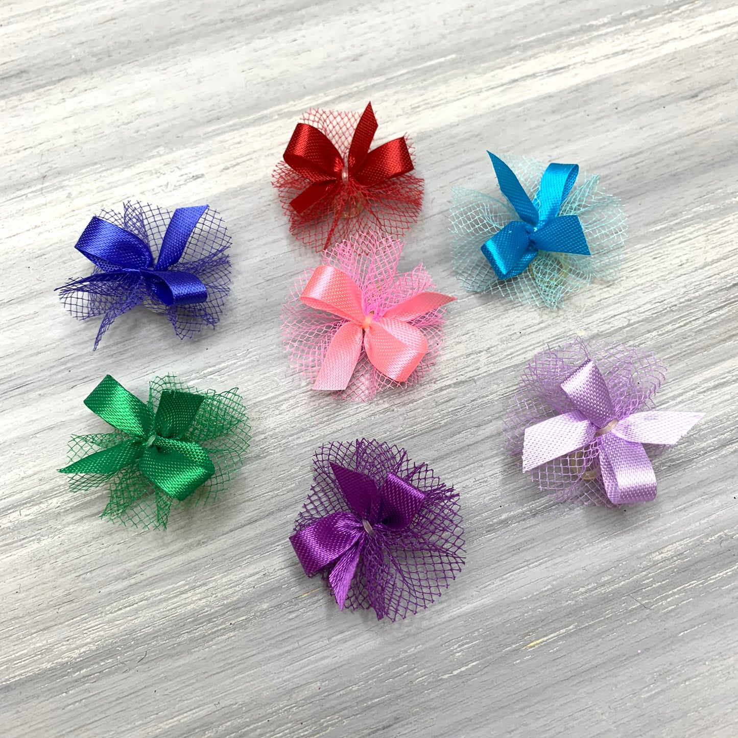 Basic - Petite Size Bows - 14 Colors - 50 Tiny Bows