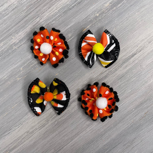 Trick or Treat - Tiny Topsy Turvy - 24 Tiny Bows
