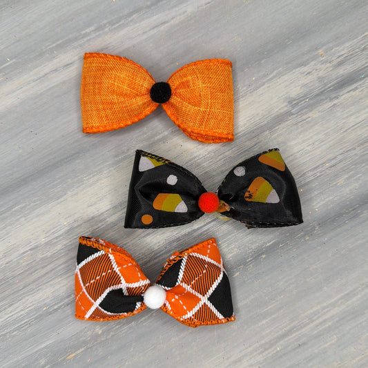 Candy Corn - Classic - 8 Medium Bows