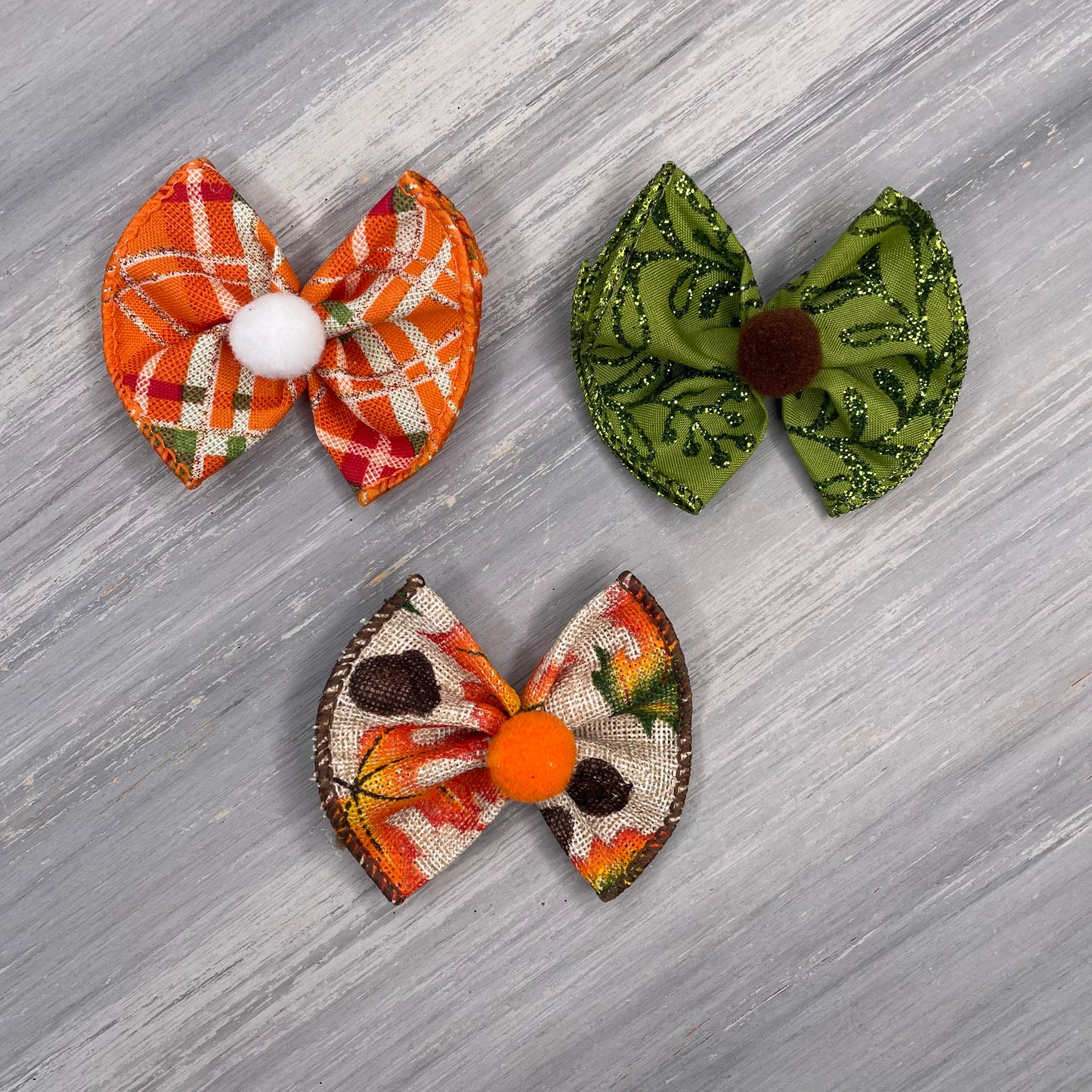 Harvest Wishes  - Topsy Turvy - 12 Medium Bows