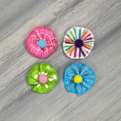 Pop of Color - Tiny Tedi Bows - 24 Tiny Bows