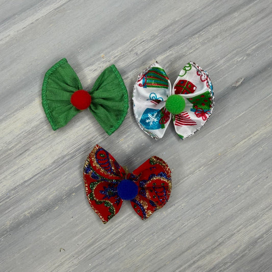 Classic Christmas - Topsy Turvy - 12 Medium Bows
