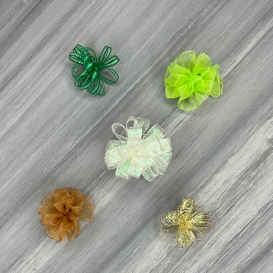 St. Patrick's - Pixie and Puff Collection - 24 Medium Bows