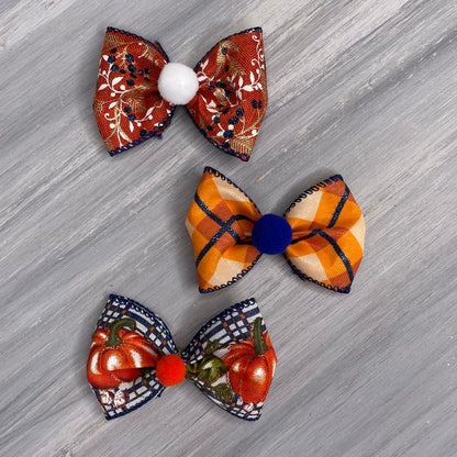 Hello Pumpkin- Over the Top - 8 Large Bows