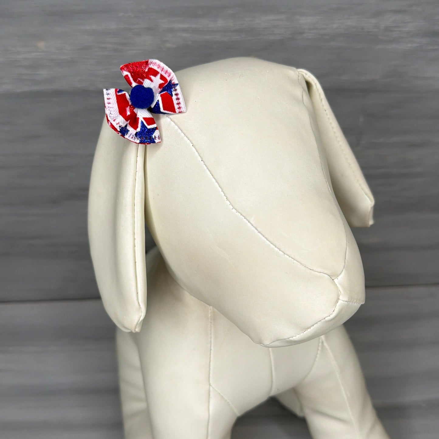 Patriotic Stars - Tiny Topsy Turvy - 24 Tiny Bows