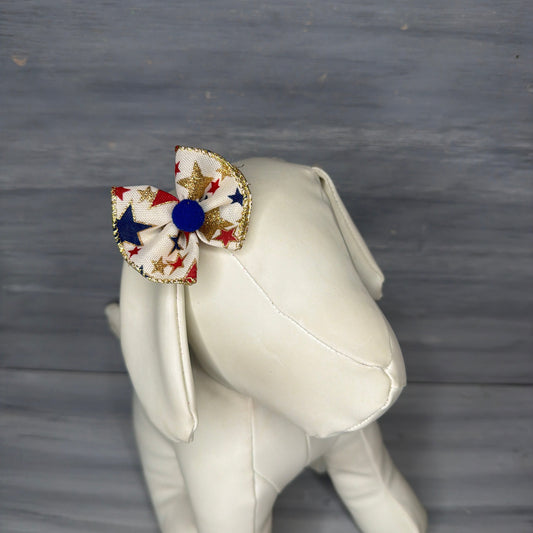 Red, White, & Blue - Topsy Turvy - 12 Medium Bows