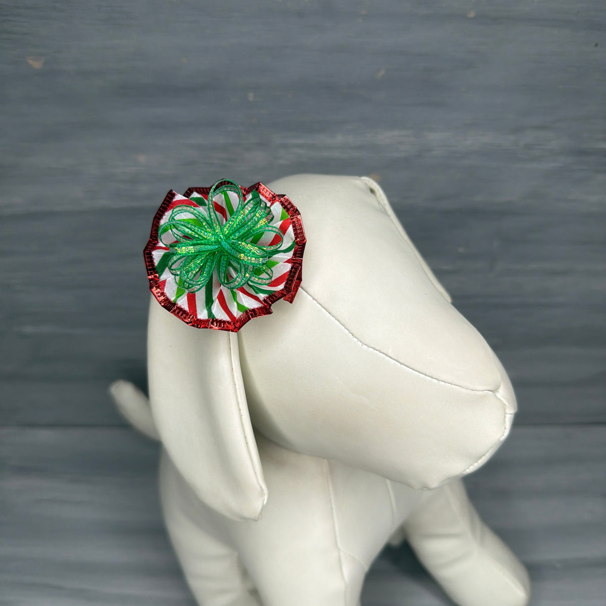 Christmas Glitz- Tedi Bows - 12 Medium Bows