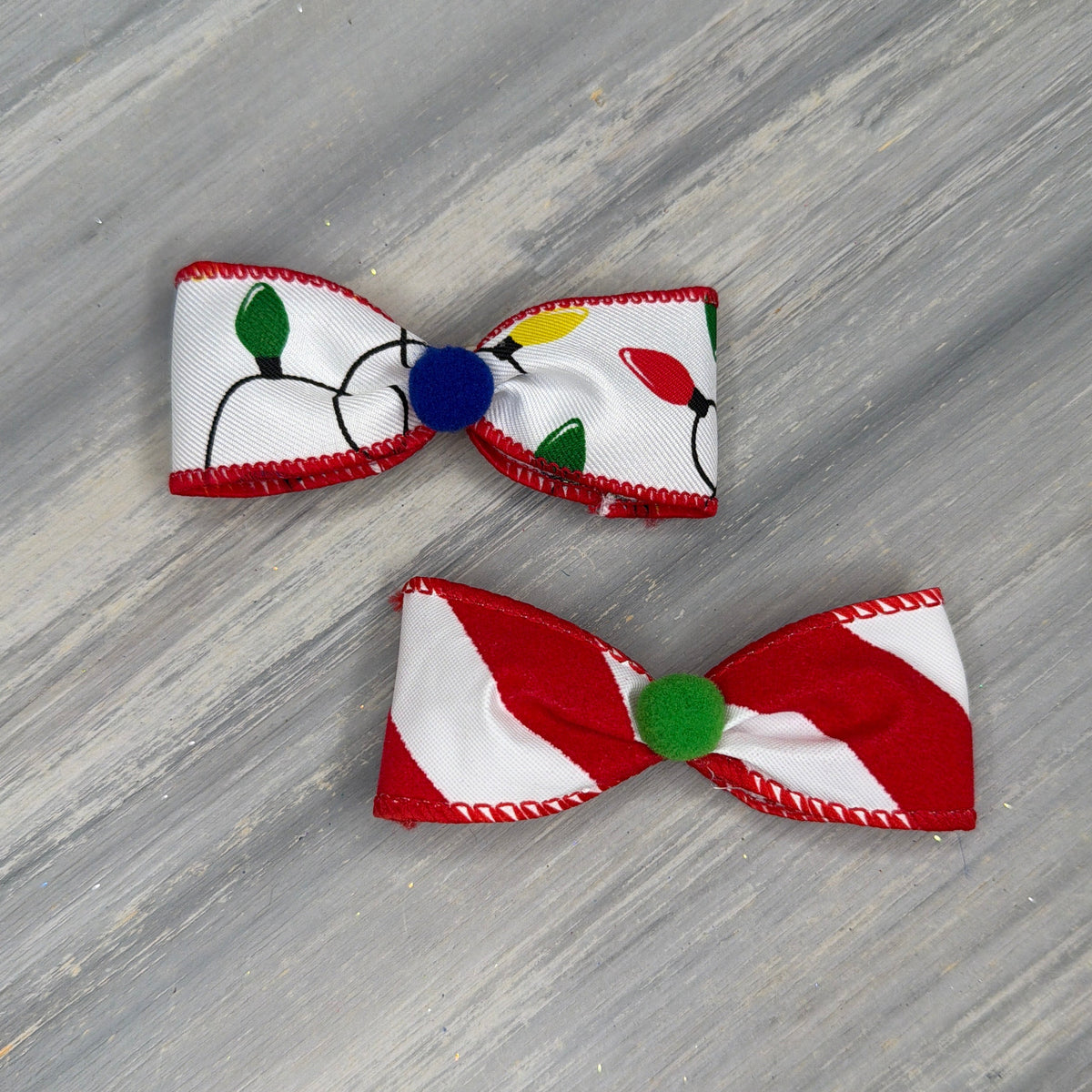 Christmas Lights - Classic - 8 Medium Bows