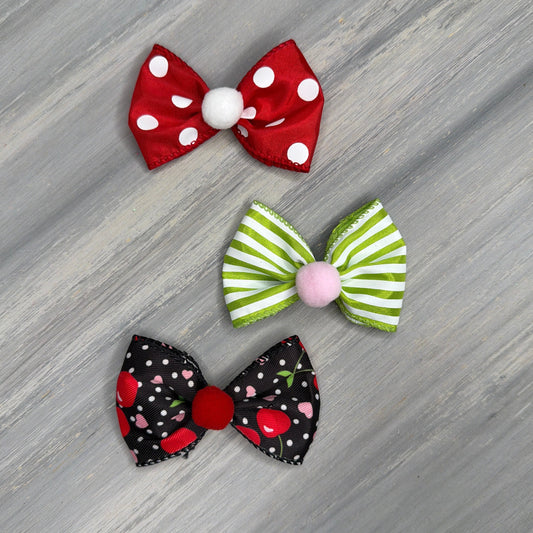 Cherry on Top - Over the Top - 8 Large Bows