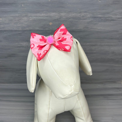 Breast Cancer - Over the Top - 6 Large Bows