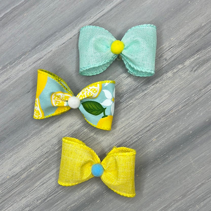 Lucky Lemons - Classic - 8 Medium Bows