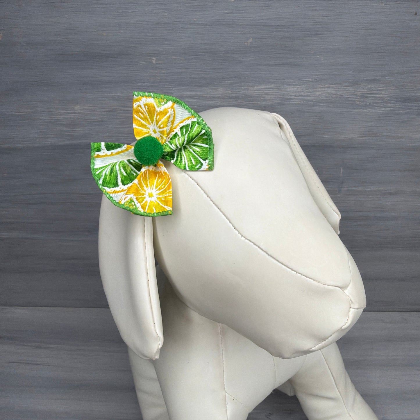 Zesty Lime - Topsy Turvy - 12 Medium Bows