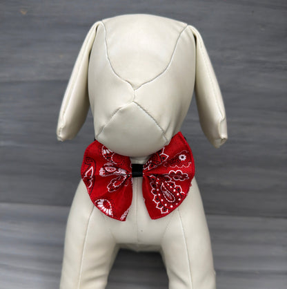 Cowboy - Jumbo Bow Tie - 4 Large Neckties