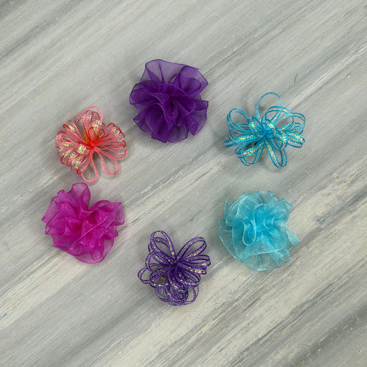 Bright - Pixie and Puff - 24 Medium Bows