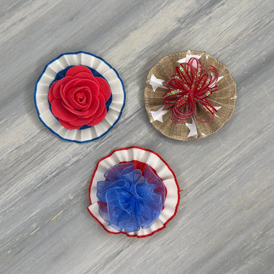 Bold & Brave- Tedi Bows - 12 Medium Bows