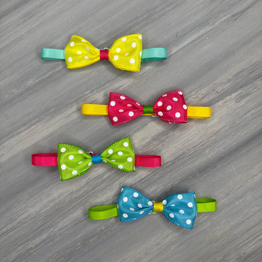 Polka Party - 8 Adjustable Bow Tie Neckwear