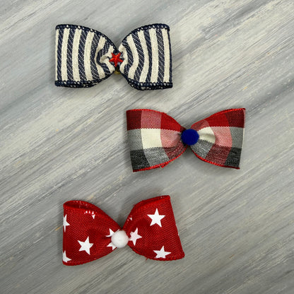 Patriotic - Classic - 8 Medium Bows
