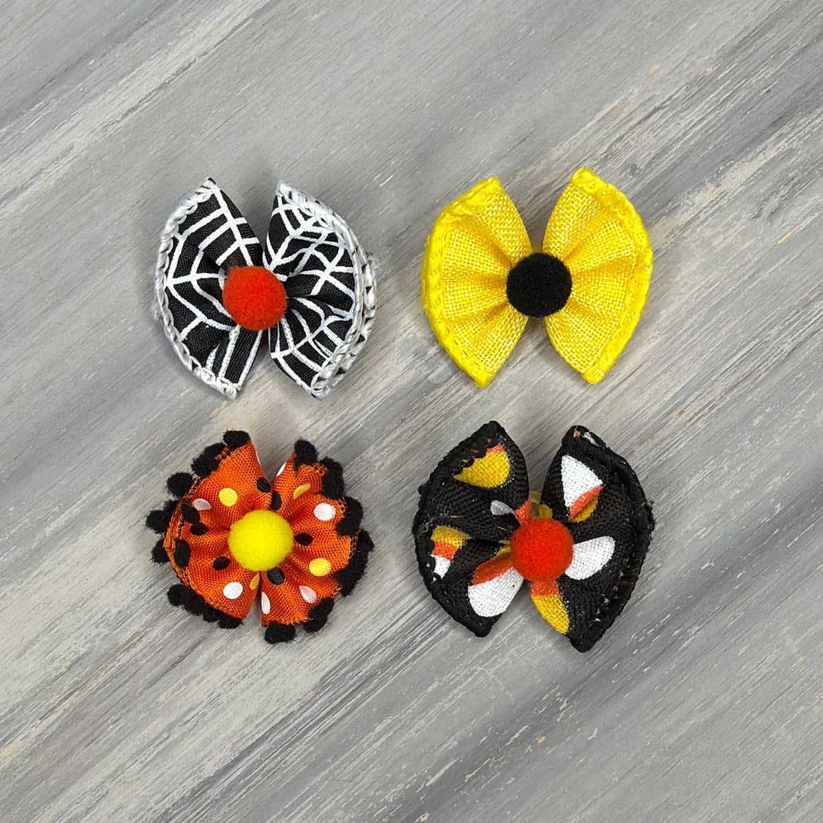 Trick or Treat - Tiny Topsy Turvy - 24 Tiny Bows