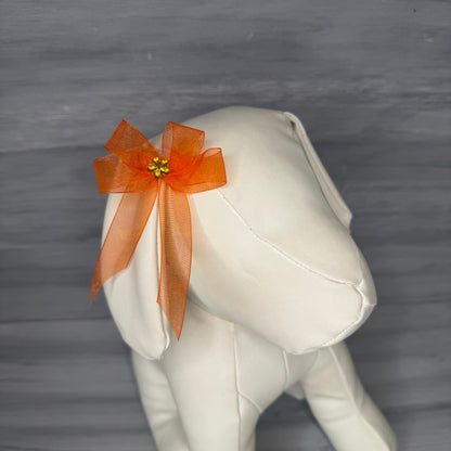 Citrus Splash - Lacy Sunday Best - 12 Medium Bows